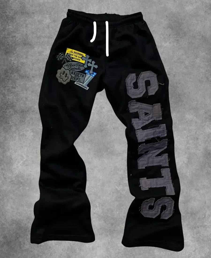 Y2K Letter Pants
