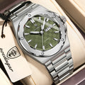POEDAGAR Men's Luxury Waterproof Quartz Sport Watch with Date and Week Display